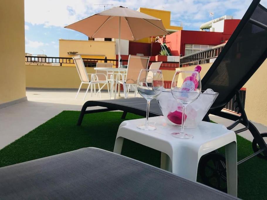 Estudio Con Amplia Terraza En Puerto De La Cruz Ngoại thất bức ảnh